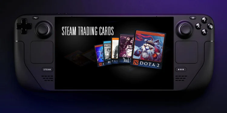 Seorang Pria Beli Steam Deck Dari Jual Trading Card Steam